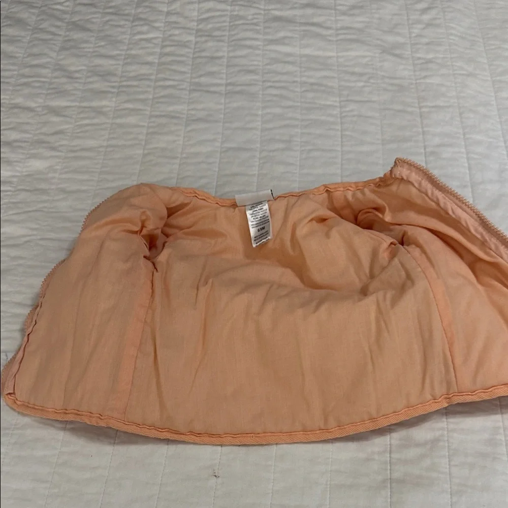 Nicole Miller Peach Quilted Kids Jacket